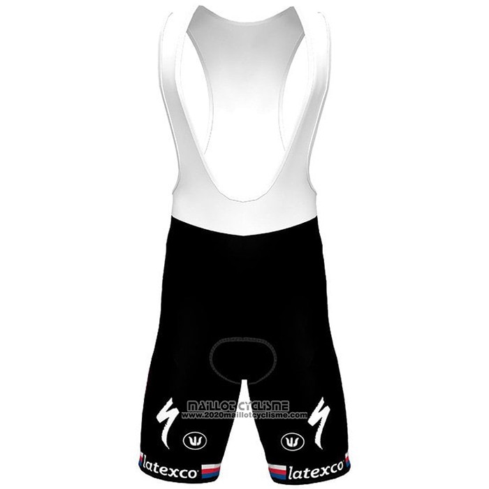 2021 Maillot Cyclisme Deceuninck Quick Step Champion Nouvelle Zelande Manches Courtes et Cuissard